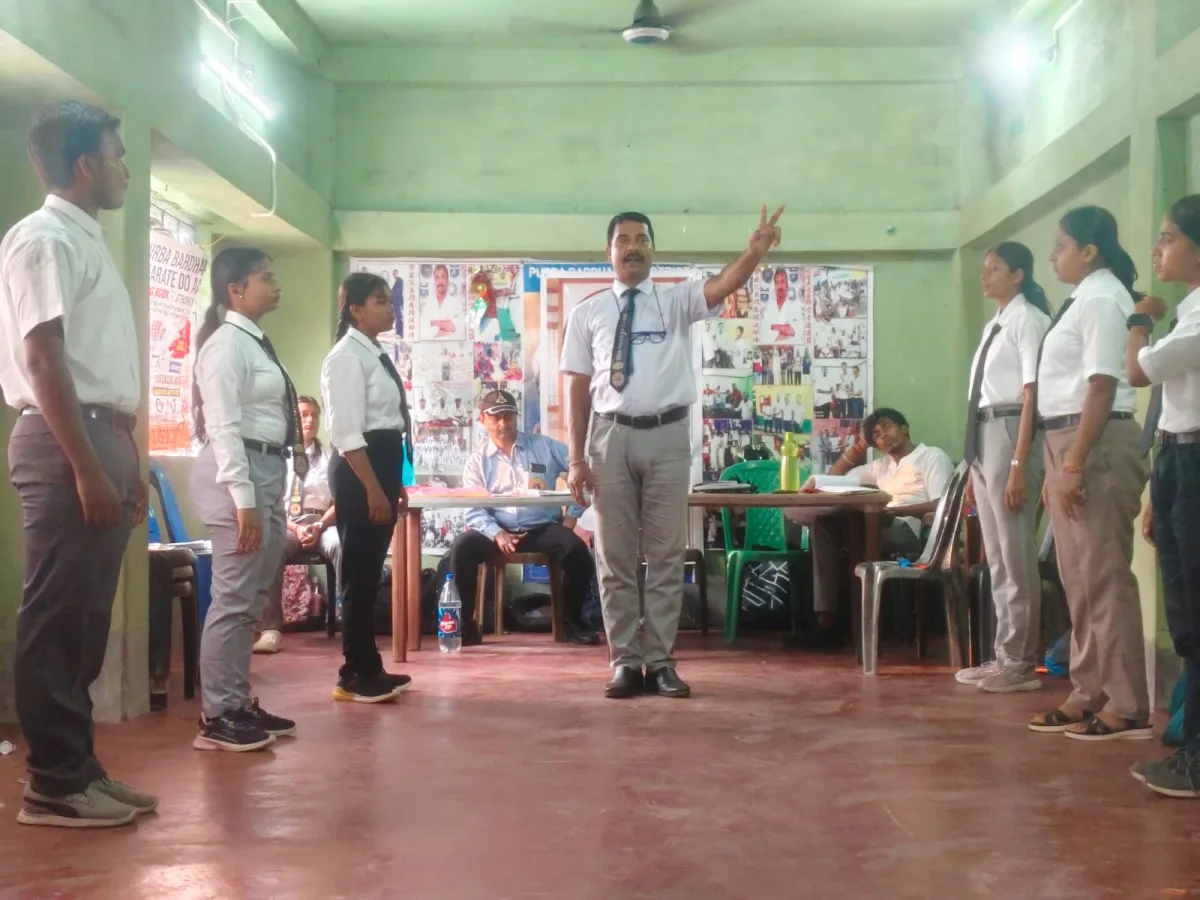 কাটোয়া টাউন ক্লাবে বুধোকাই কান ক্যারাটের অফিসিয়াল সেমিনার