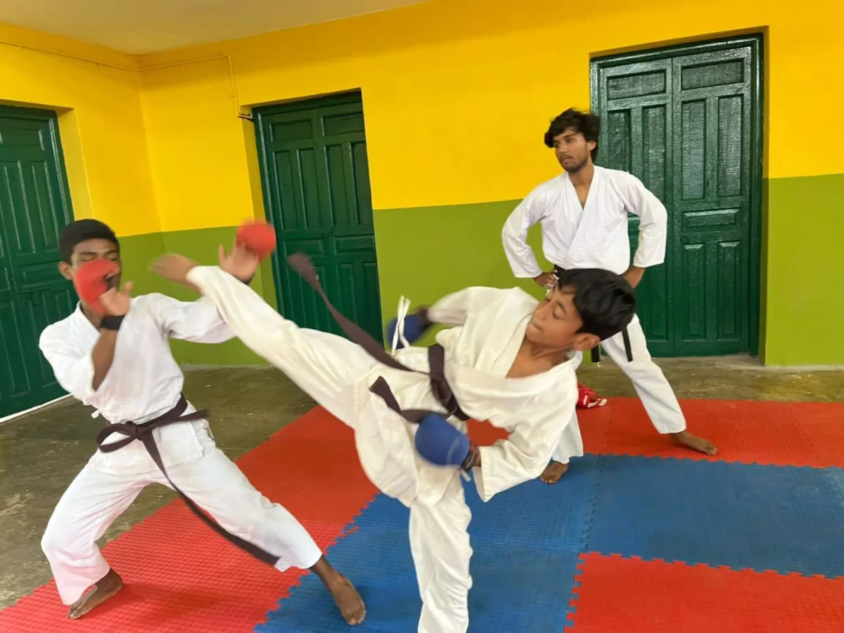 কাটোয়ায় ২৩৫ জনের ক্যারাটে বেল্ট পরীক্ষা