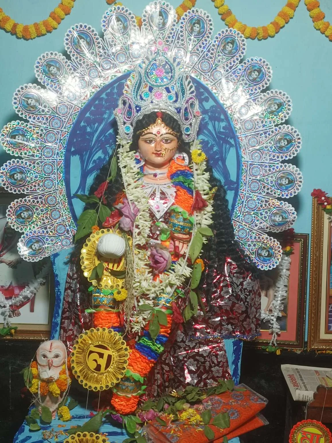 কোজাগরী লক্ষ্মীপুজো: শস্য, সমৃদ্ধি ও শুভকামনার উৎসবে বাংলার ঘরে ঘরে আরাধনা